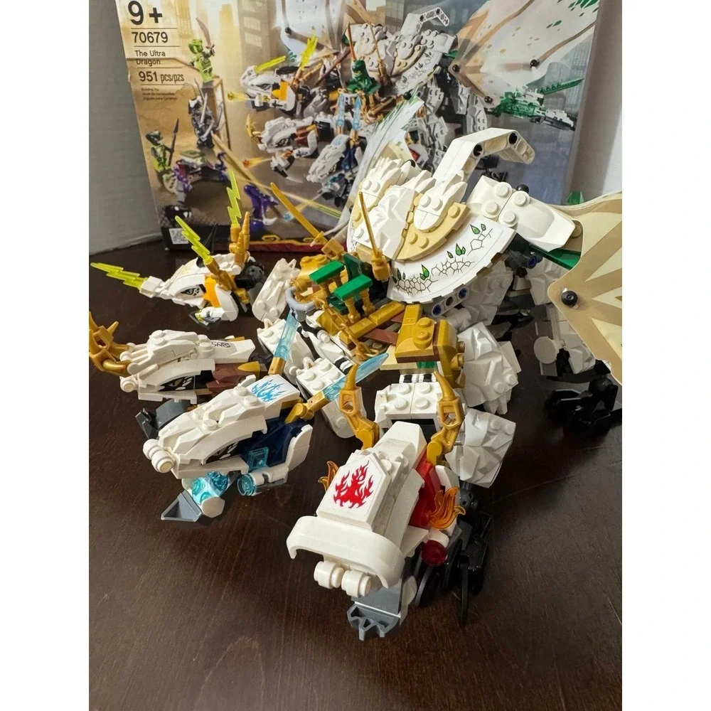 LEGO Ninjago Legacy 70679 The Ultra Dragon & 3 Minifigures w/Box No Manual